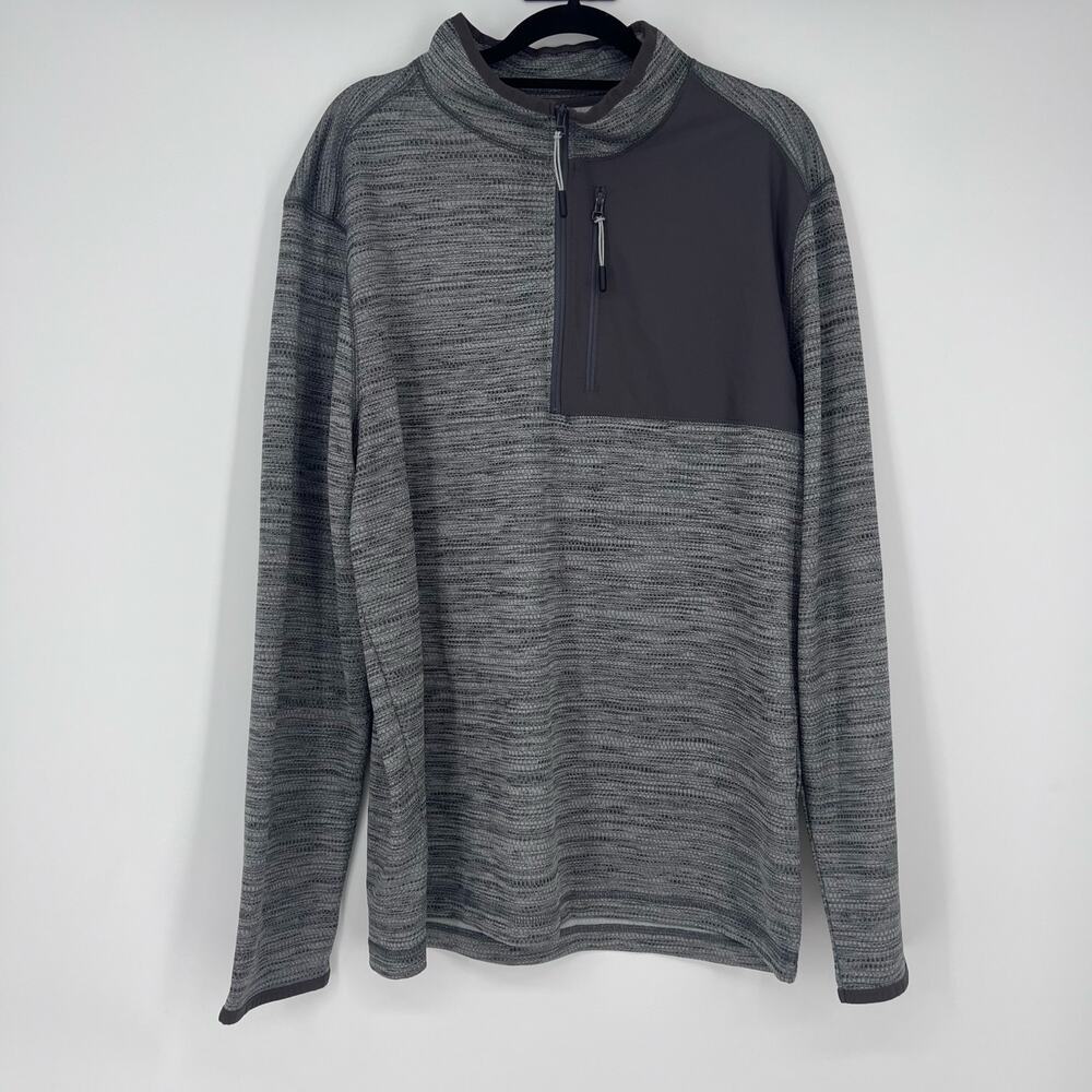 BASS Outdoor Climber Long Sleeve 1/4 zip Mens Sz Medium